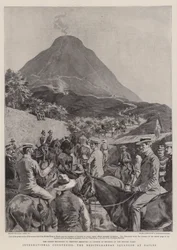 Dzięki uprzejmości międzynarodowej, Eskadra Śródziemnomorska w Neapolu